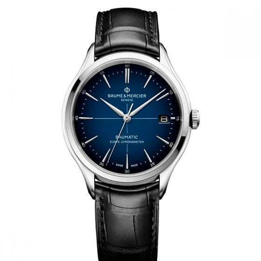 Relojes Baume et Mercier | Baume Et Mercier Clifton Baumatic Autom Tico Cosc Esfera Azul