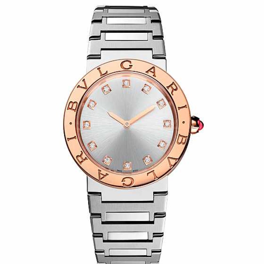 Relojes Bvlgari | Bulgari Bulgari Lady 33 Esfera Plata Y Diamantes