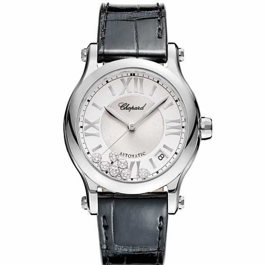 Relojes Chopard | Chopard Happy Sport 36Mm Acero Y Piel