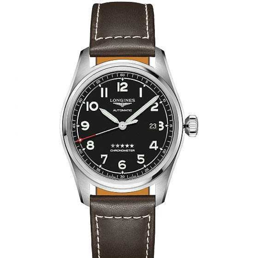 Relojes Longines | Longines Spirit Acero Esfera Negra 42 Mm Auto