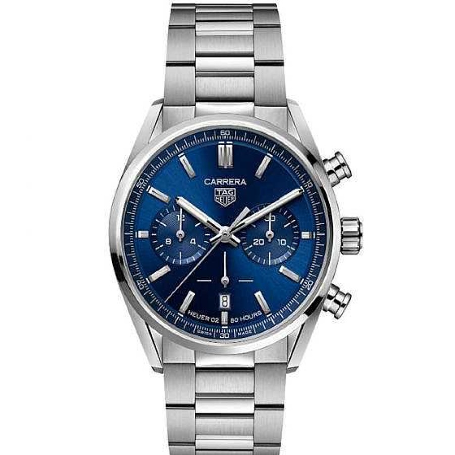 Relojes TAG Heuer | Tag Heuer Carrera Calibre Heuer 02 42Mm Esfera Azul