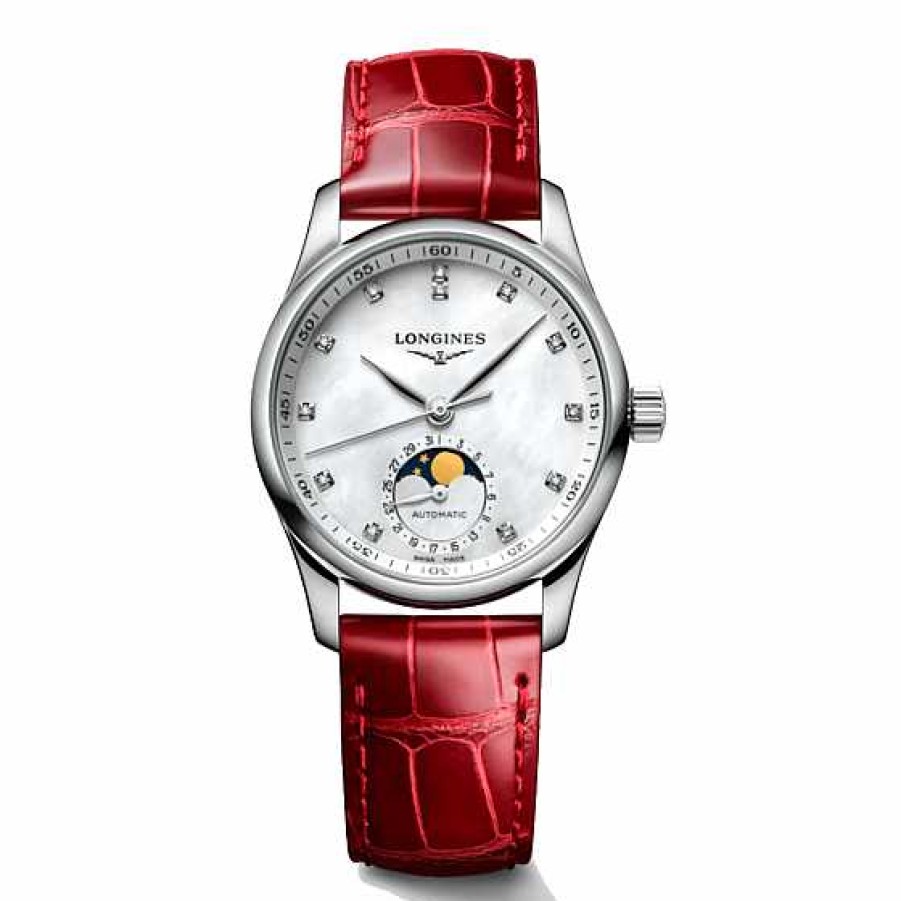 Relojes Longines | Longines Master Collection 34Mm Esfera N Car Y Fase Lunar