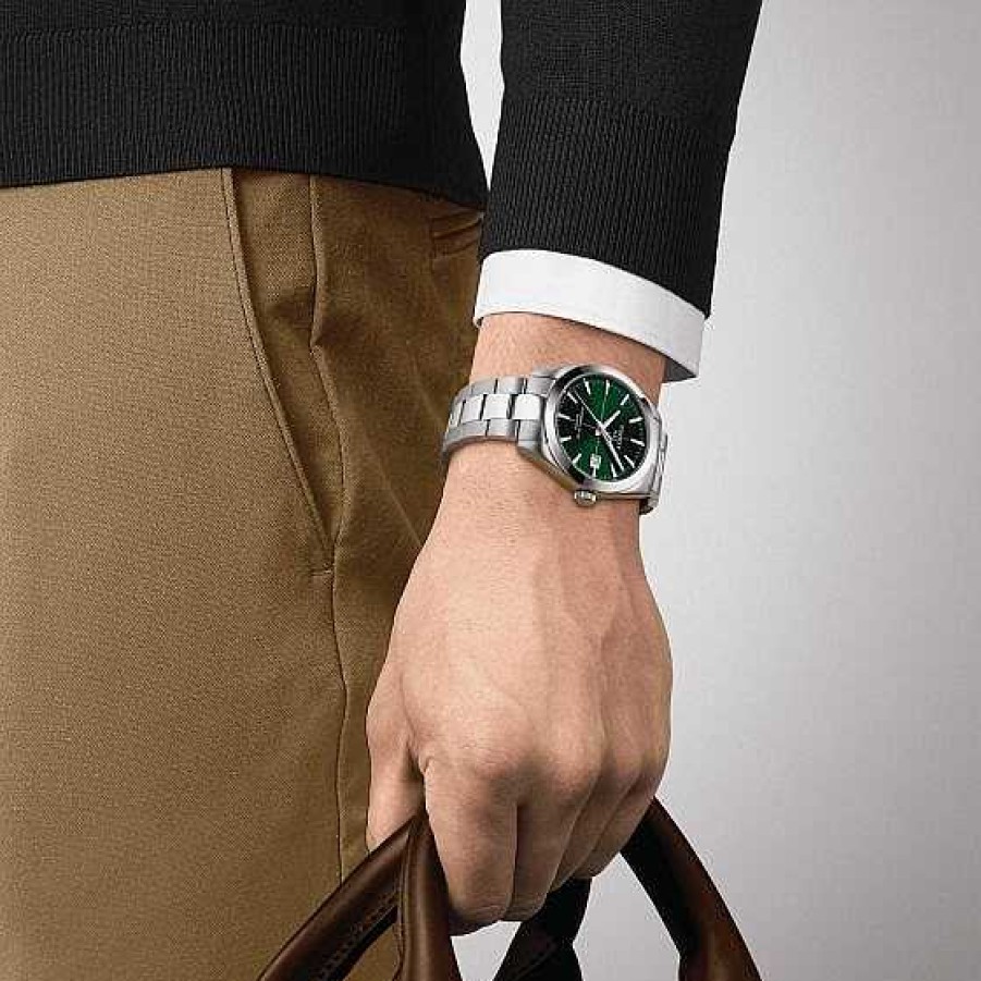 Relojes Tissot | Tissot Gentleman Powermatic 80 Verde 40Mm